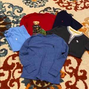 Polo and Abercrombie shirts ( Lot of 5 )